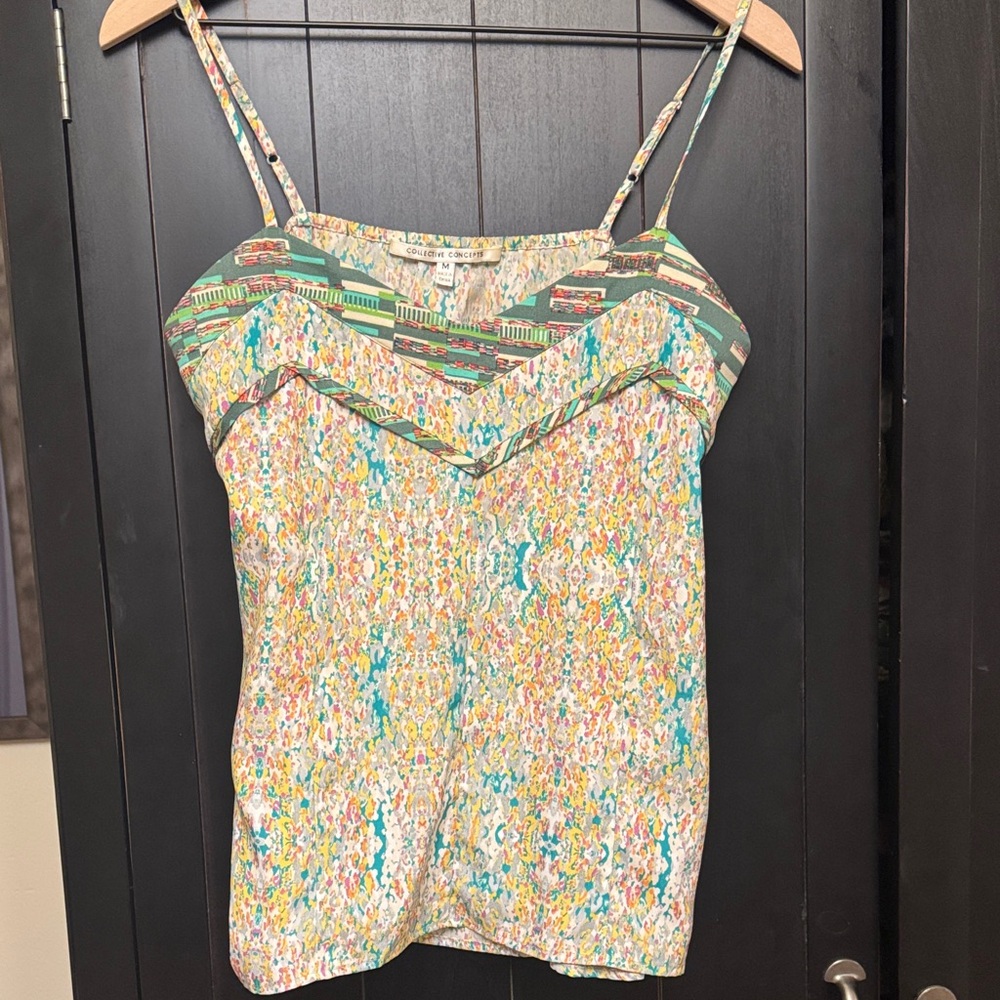 Collective Concepts Multicolor Camisole Top